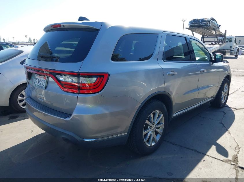 2018 Dodge Durango Sxt Rwd