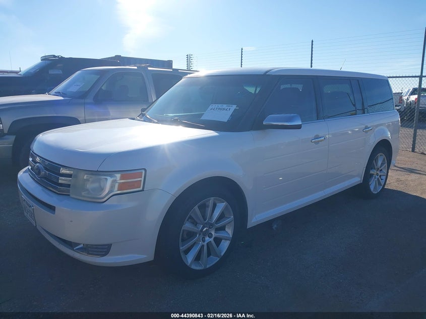 Vin: 2fmgk5dc9bbd34986, lot: 44887397, ford flex limited 20112