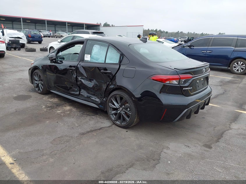 VIN 5YFT4MCE9SP242925 2025 TOYOTA COROLLA XSE