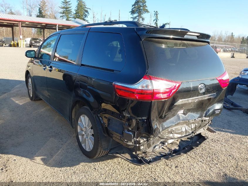 2017 Toyota Sienna Limited Premium 7 Passenger