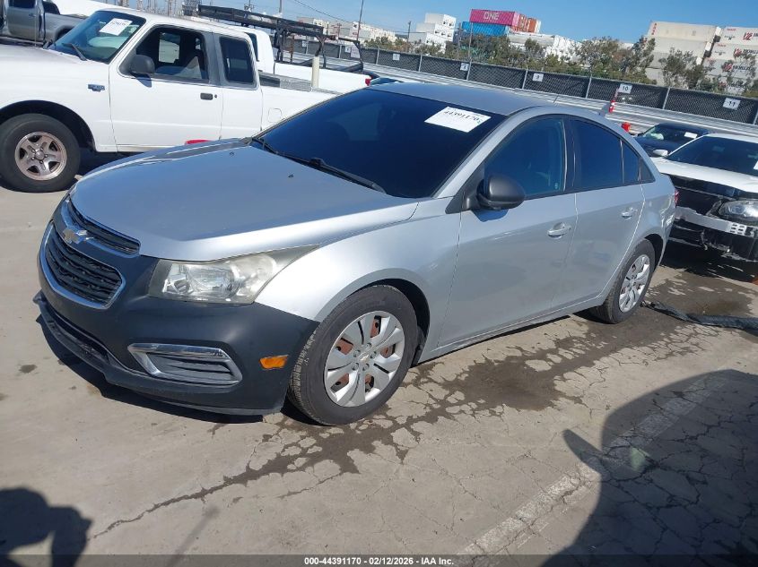 2015 Chevrolet Cruze Ls Auto