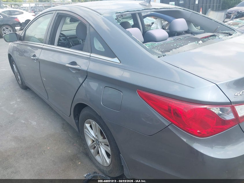 2012 Hyundai Sonata 2.4 Gls grey Lot 111044391311 Vin 5NPEB4AC5CH351476