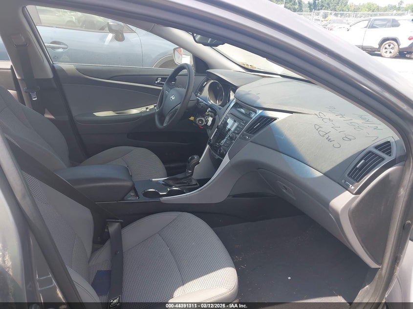 2012 Hyundai Sonata 2.4 Gls grey Lot 111044391311 Vin 5NPEB4AC5CH351476