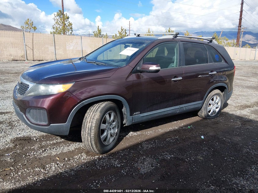 2012 Kia Sorento Lx V6
