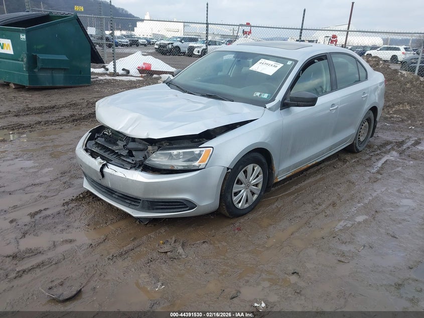 2012 Volkswagen Jetta 2.0L S