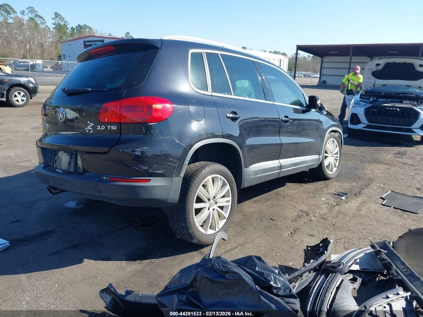 2013 Volkswagen Tiguan S/Se/Sel