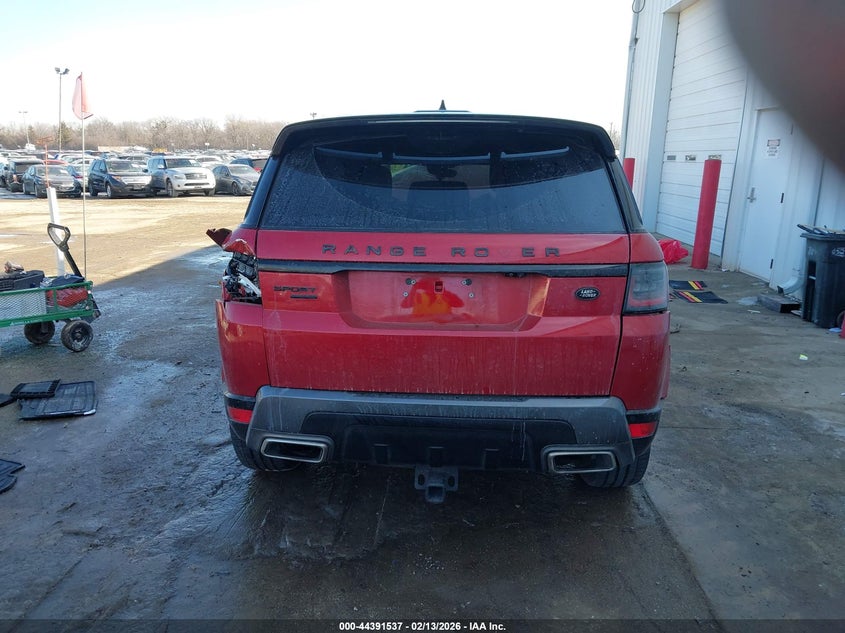 2018 Land Rover Range Rover Sport Hse VIN: SALWR2RV4JA808656 Lot: 44391537