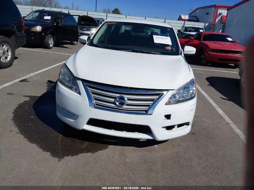 2015 Nissan Sentra S VIN: 3N1AB7AP1FY297333 Lot: 44391621
