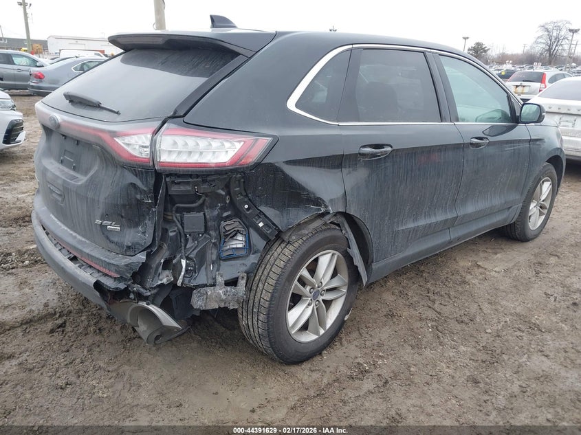 Vin: 2fmpk4j80hbb82793, lot: 44888183, ford edge sel 20174