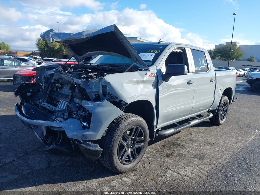 2025 Chevrolet Silverado 1500 4Wd Short Bed Custom Trail Boss