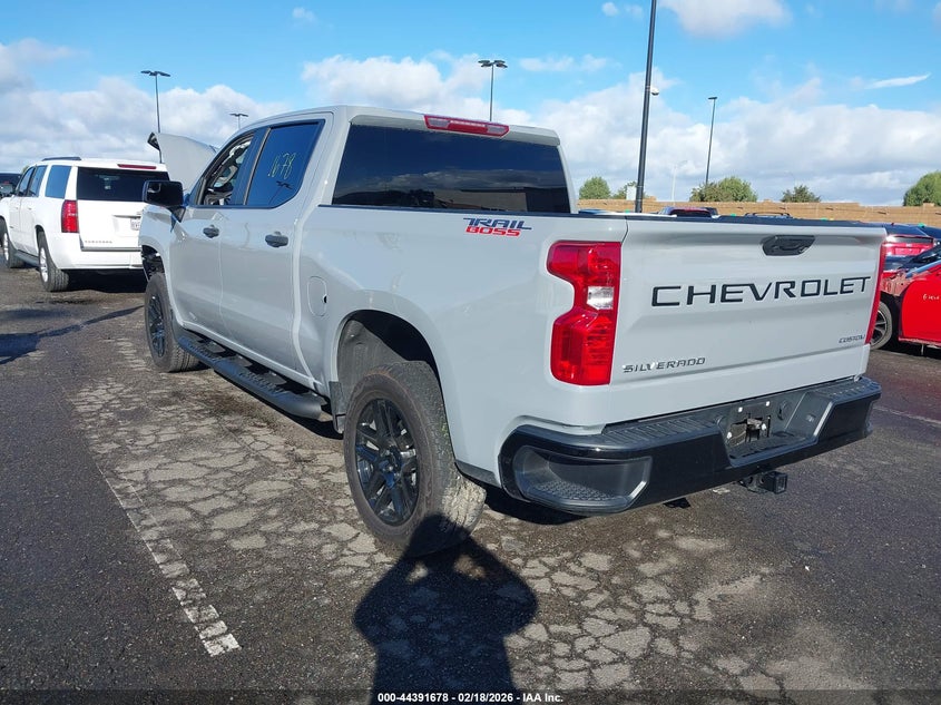 2025 Chevrolet Silverado 1500 4Wd Short Bed Custom Trail Boss