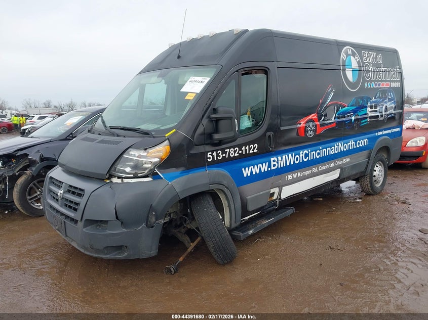 2017 Ram Promaster 2500 High Roof 159 Wb