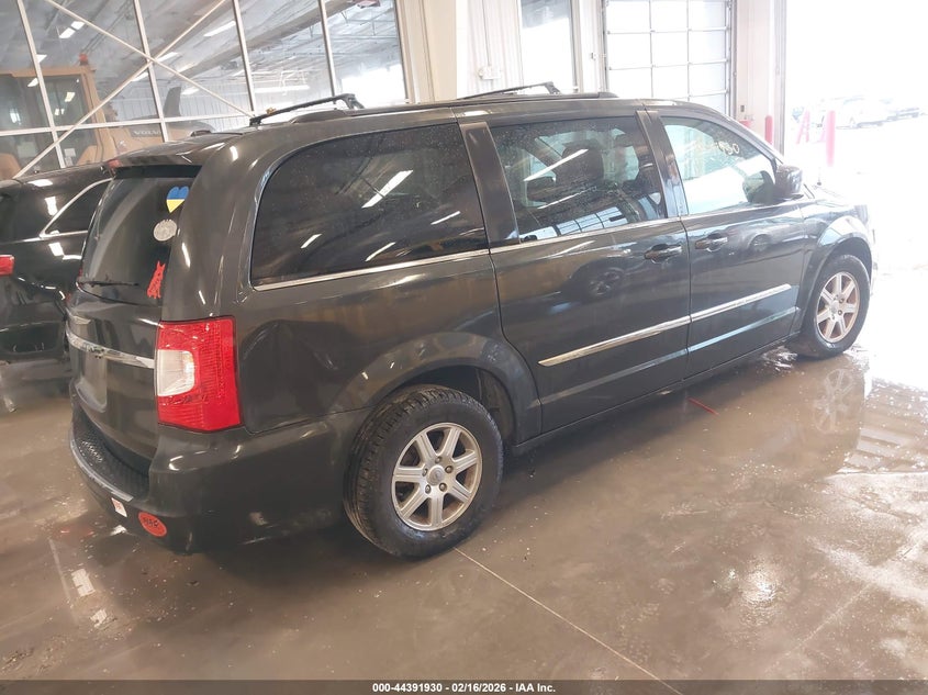 Vin: 2c4rc1bg4cr159189, lot: 44888484, chrysler town & country touring 20124