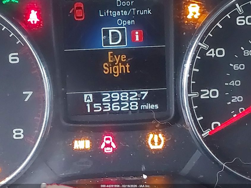 2014 Subaru Outback 2.5I Limited VIN: 4S4BRCPCXE3221722 Lot: 44391956