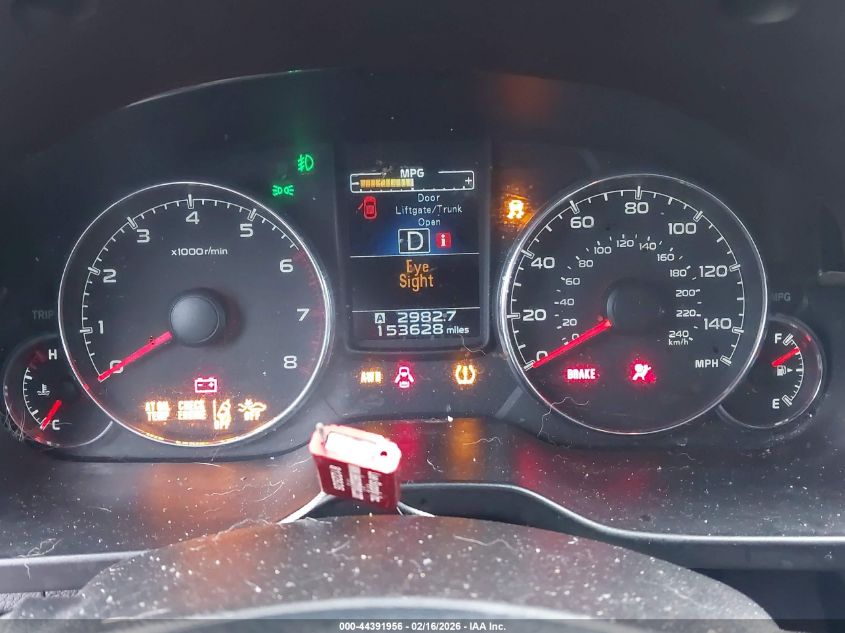 2014 Subaru Outback 2.5I Limited VIN: 4S4BRCPCXE3221722 Lot: 44391956