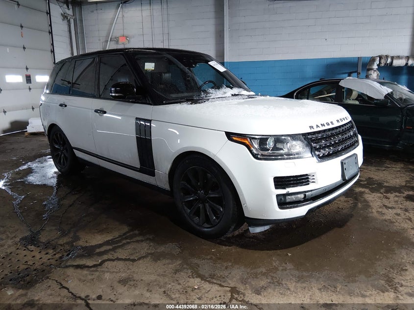 2017 Land Rover Range Rover 3.0L V6 Supercharged Hse