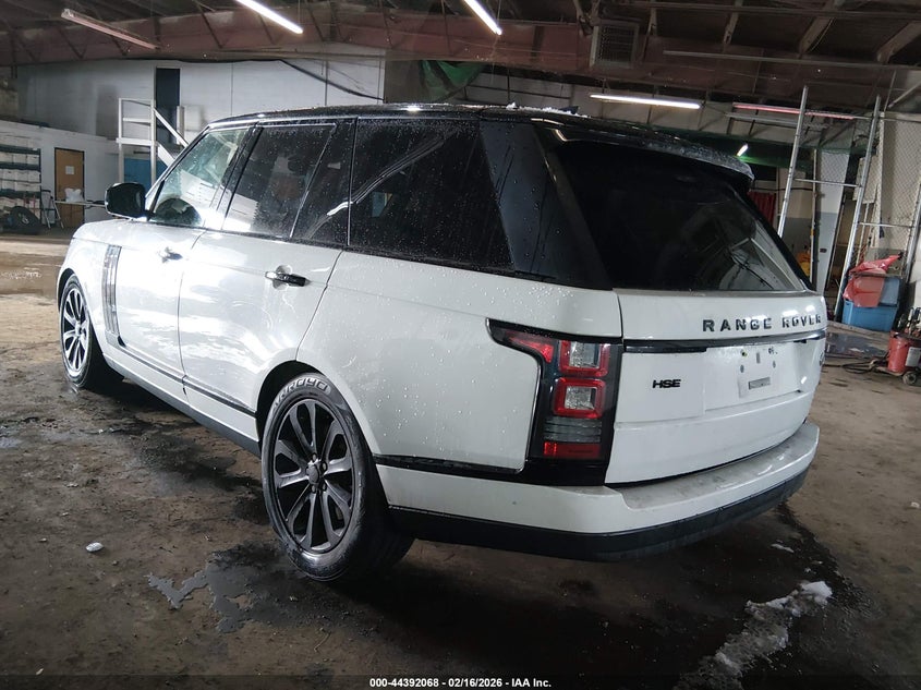 2017 Land Rover Range Rover 3.0L V6 Supercharged Hse