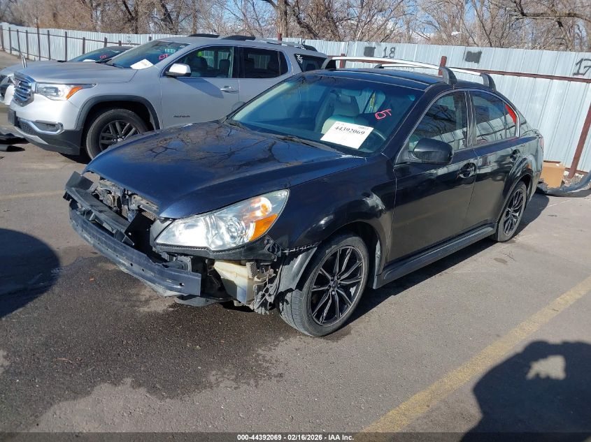 2012 Subaru Legacy 2.5I VIN: 4S3BMAA69C1004875 Lot: 44392069