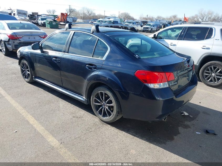 2012 Subaru Legacy 2.5I VIN: 4S3BMAA69C1004875 Lot: 44392069