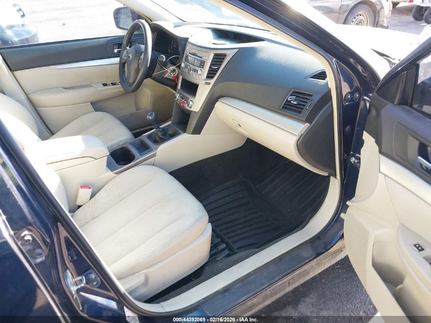 2012 Subaru Legacy 2.5I VIN: 4S3BMAA69C1004875 Lot: 44392069