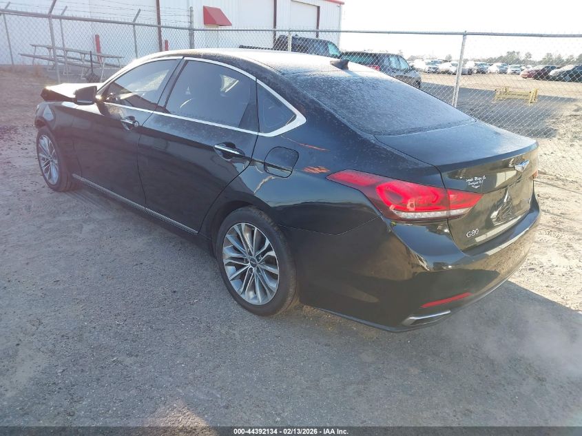 2017 Genesis G80 3.8