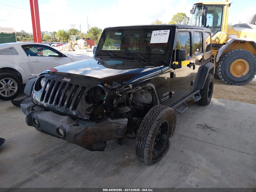 2018 Jeep Wrangler Jk Unlimited Sport S 4X4