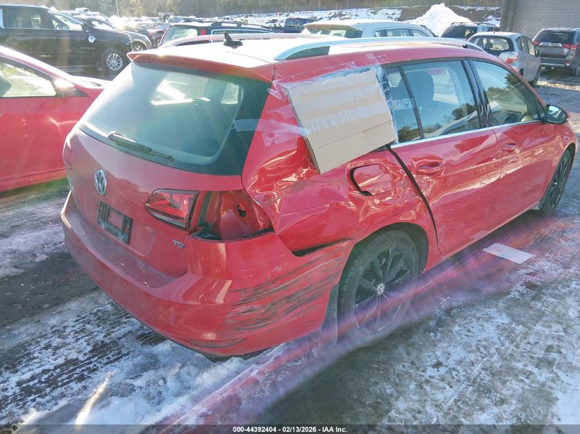 2015 Volkswagen Golf Sportwagen Tdi Sel 4-Door