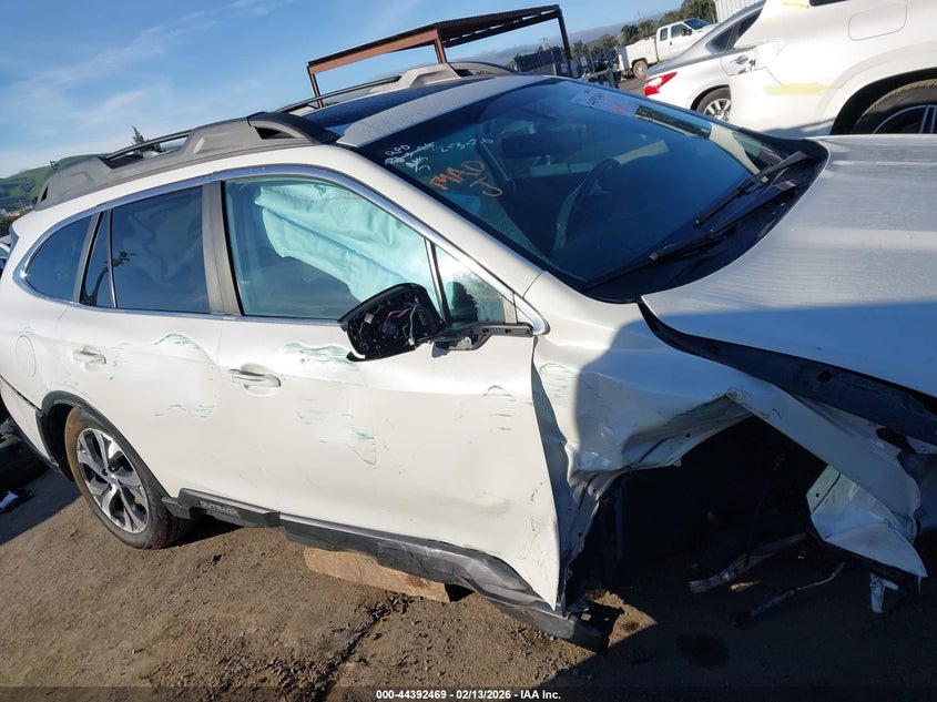 2022 Subaru Outback Limited VIN: 4S4BTANC5N3141382 Lot: 44392469