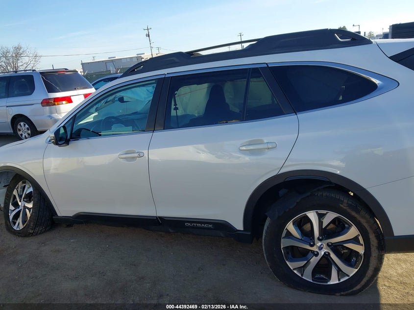 2022 Subaru Outback Limited VIN: 4S4BTANC5N3141382 Lot: 44392469