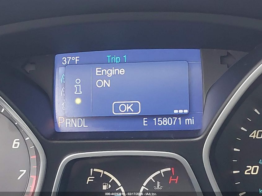 2013 Ford Focus Se VIN: 1FADP3K24DL196743 Lot: 44392516