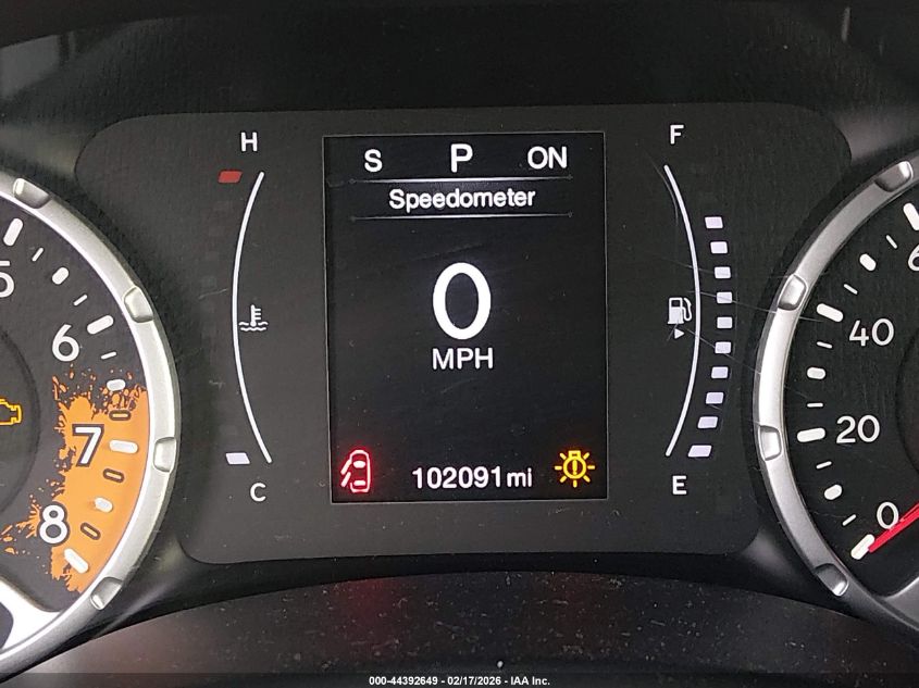 2018 Jeep Renegade Latitude Fwd VIN: ZACCJABB8JPJ09832 Lot: 44392649