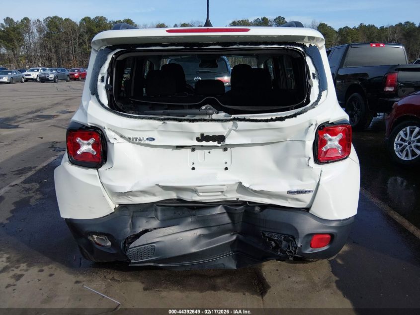 2018 Jeep Renegade Latitude Fwd VIN: ZACCJABB8JPJ09832 Lot: 44392649