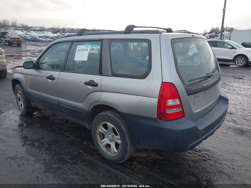 2005 Subaru Forester 2.5X