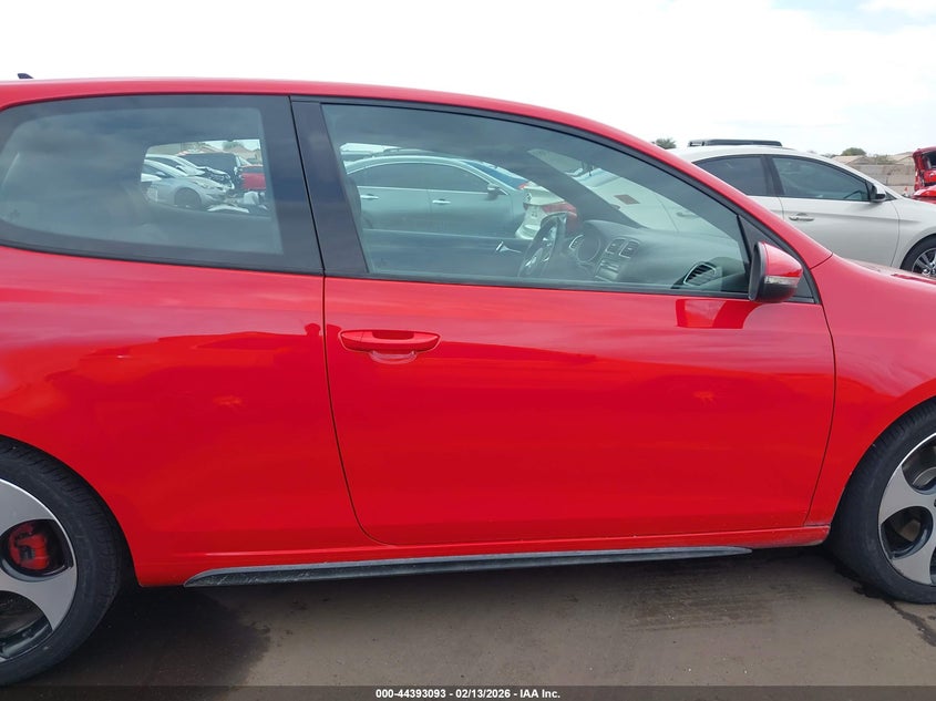 2012 Volkswagen Gti 2-Door VIN: WVWEV7AJ6CW088822 Lot: 44393093