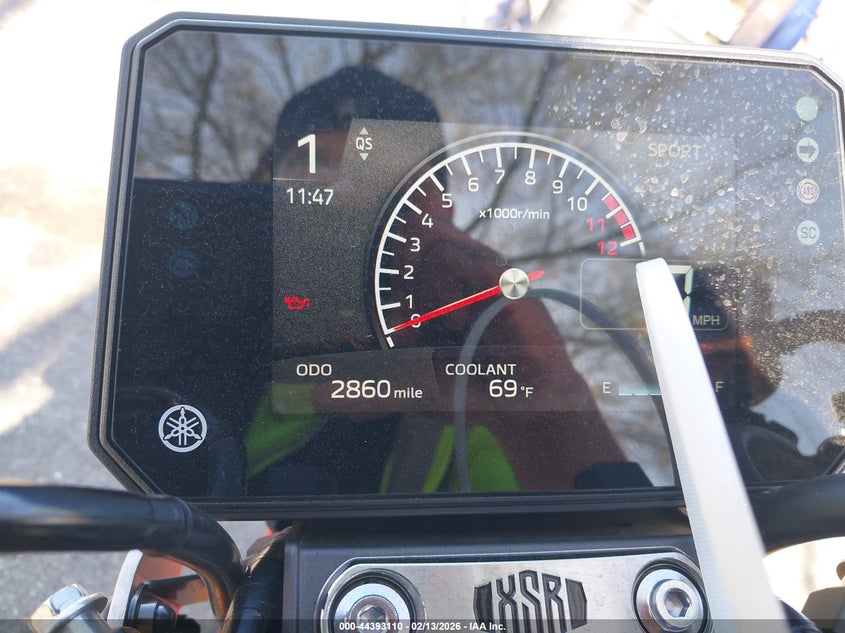 2025 Yamaha Mtm890 C VIN: JYARN96Y6SA000314 Lot: 44393110