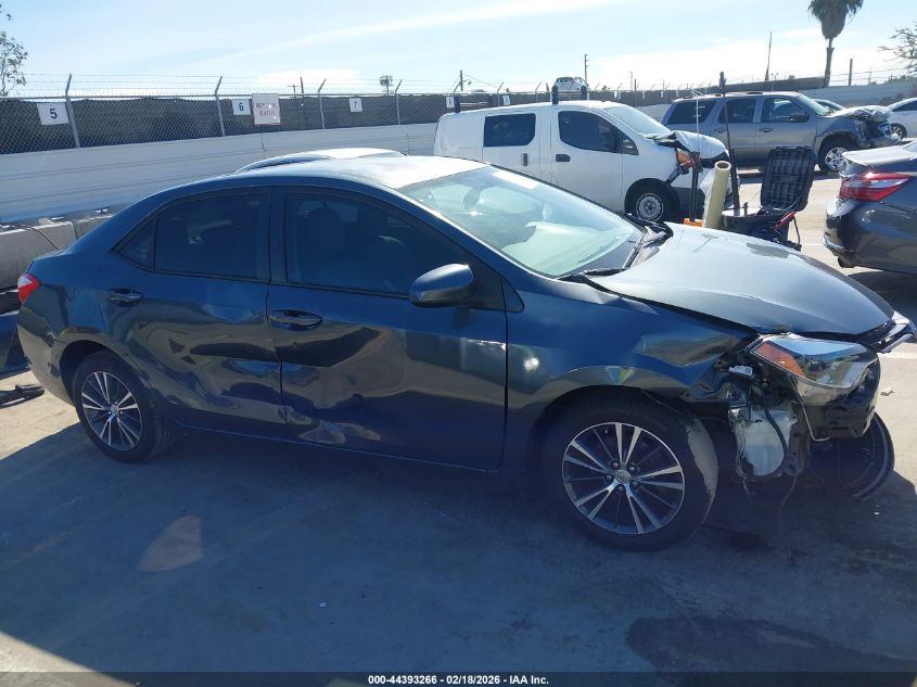 2016 Toyota Corolla Le Plus VIN: 5YFBURHE7GP375045 Lot: 44393266