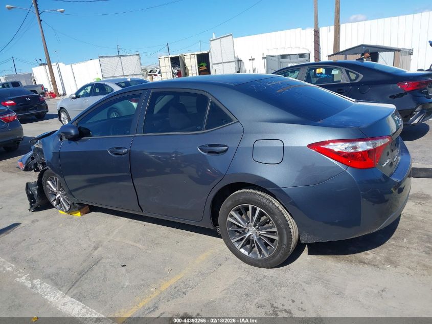 2016 Toyota Corolla Le Plus VIN: 5YFBURHE7GP375045 Lot: 44393266