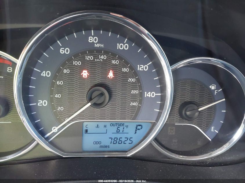 2016 Toyota Corolla Le Plus VIN: 5YFBURHE7GP375045 Lot: 44393266