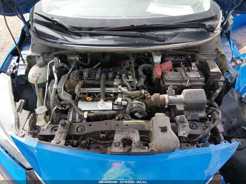 2022 Nissan Versa 1.6 S Xtronic Cvt VIN: 3N1CN8DV4NL833316 Lot: 44393388