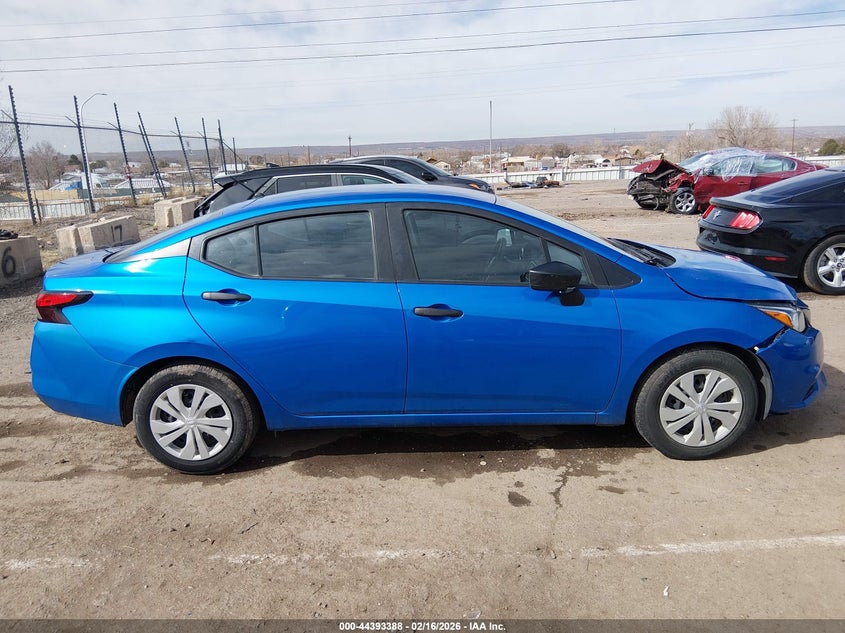 2022 Nissan Versa 1.6 S Xtronic Cvt VIN: 3N1CN8DV4NL833316 Lot: 44393388
