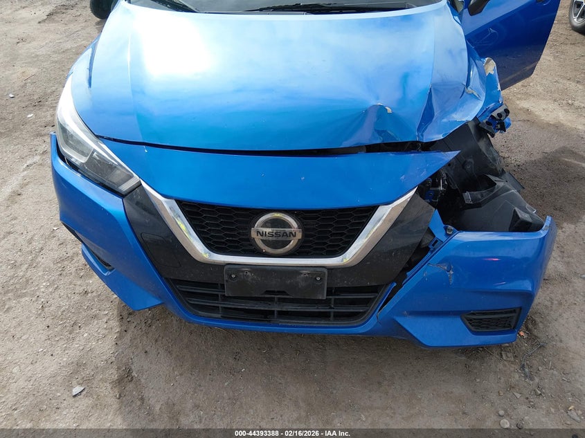 2022 Nissan Versa 1.6 S Xtronic Cvt VIN: 3N1CN8DV4NL833316 Lot: 44393388