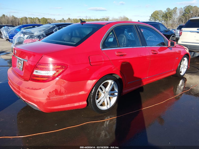 2012 Mercedes-Benz C 250 Sport