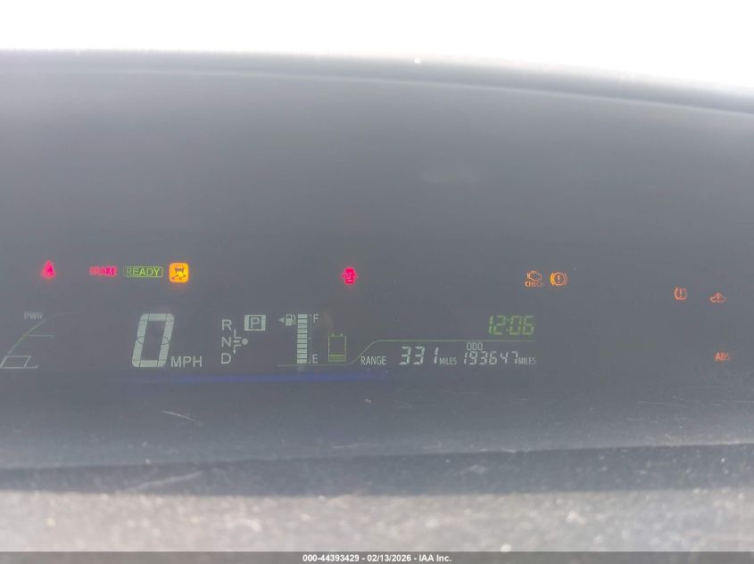 2012 Toyota Prius V Three VIN: JTDZN3EU1C3113397 Lot: 44393429