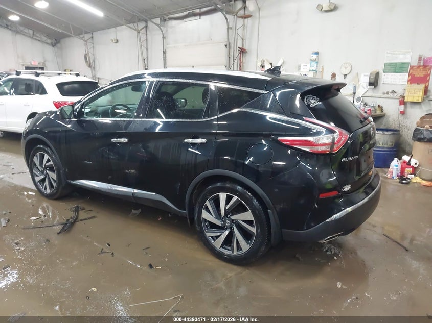 2017 Nissan Murano Platinum/S/Sl/Sv