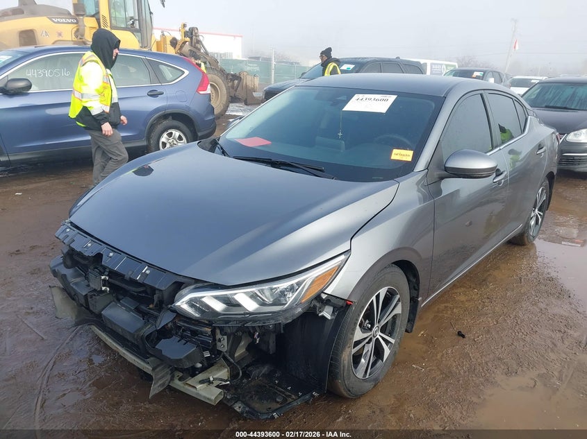 2020 Nissan Sentra Sv Xtronic Cvt