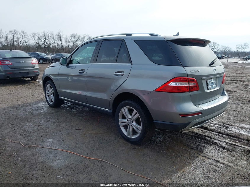 2012 Mercedes-Benz Ml 350 4Matic