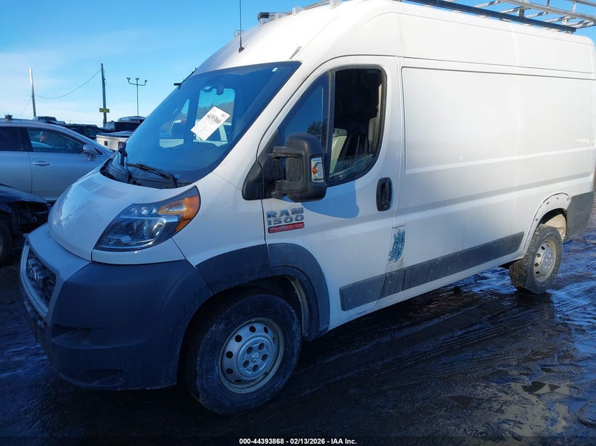 2019 Ram Promaster 1500 High Roof 136 Wb