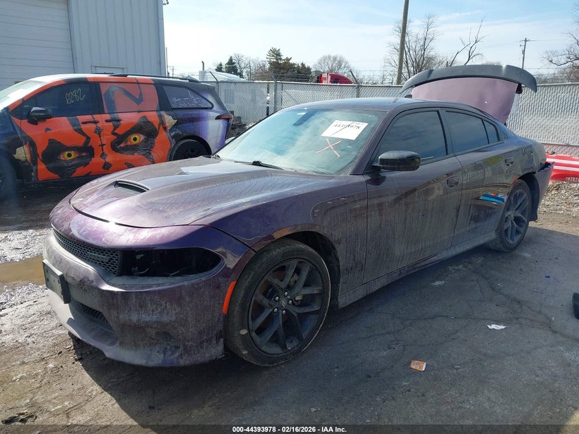 Vin: 2c3cdxhg9nh176855, lot: 44890532, dodge charger gt rwd 20222
