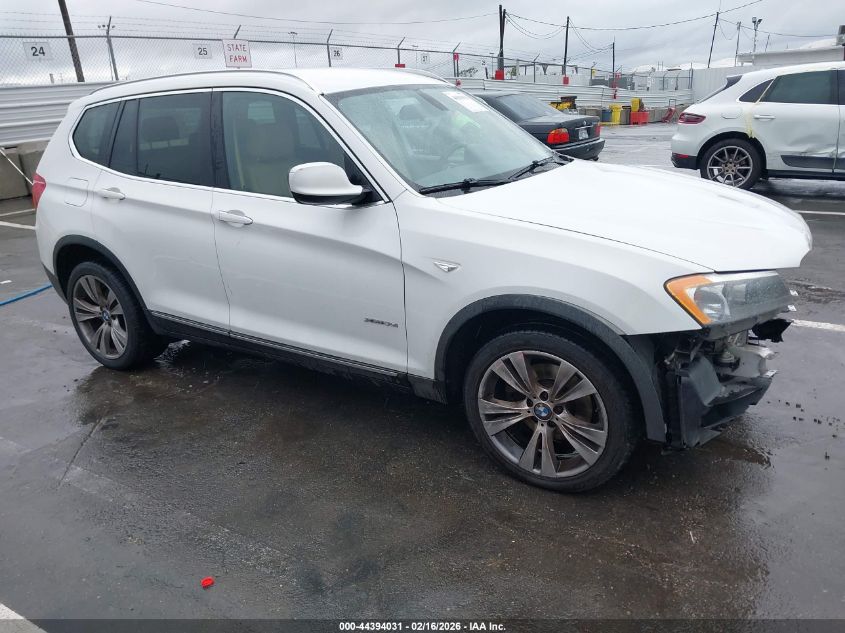 2011 BMW X3 xDrive35I VIN: 5UXWX7C50BL730139 Lot: 44394031