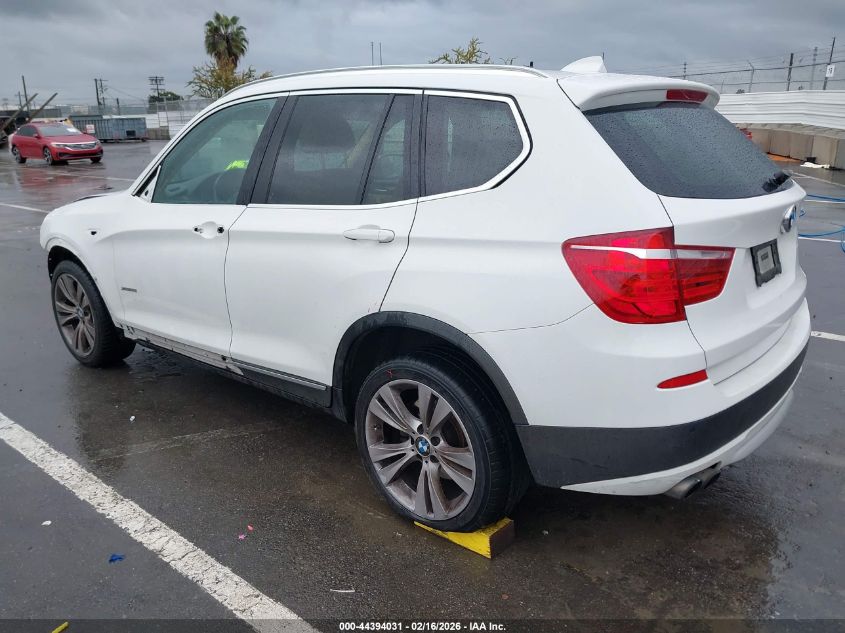 2011 BMW X3 xDrive35I VIN: 5UXWX7C50BL730139 Lot: 44394031